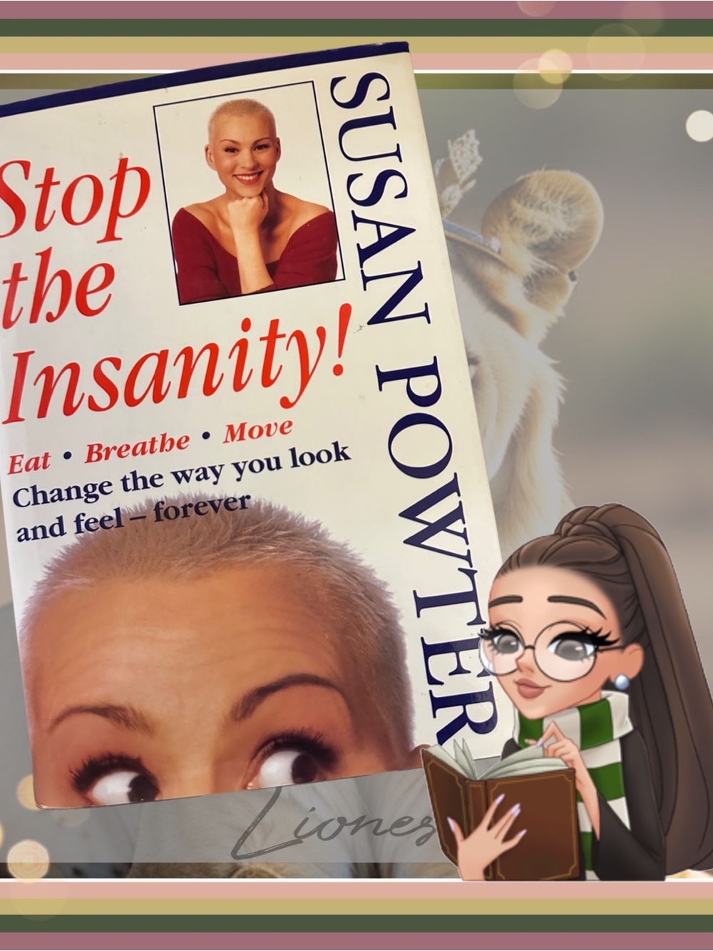 The ORIGINAL! First Edition Hardback of “Stop the Insanity” by Susan Powter!